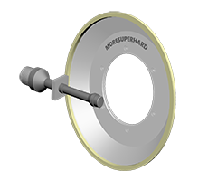 Peripheral Diamond Wheel for Indexable Inserts especially CBN inserts